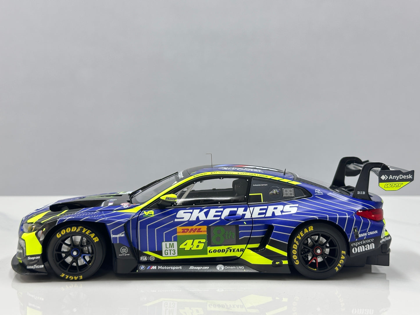MINICHAMPS 1/18 BMW M4 GT3 EVO – TEAM WRT – 6H IMOLA 2025 Blue Livery 110252246