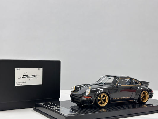 Dino Model 1/18 Porsche Singer DLS Black Carbon DC004