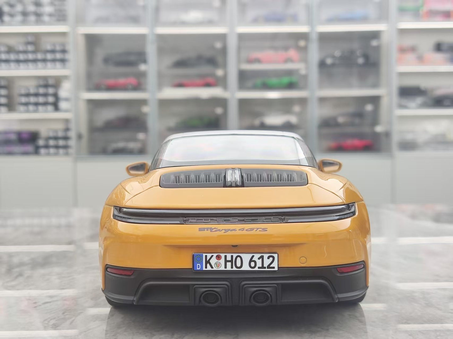 NOREV 1/18 Porsche 911 Targa 4 GTS 2025 Yellow 187190