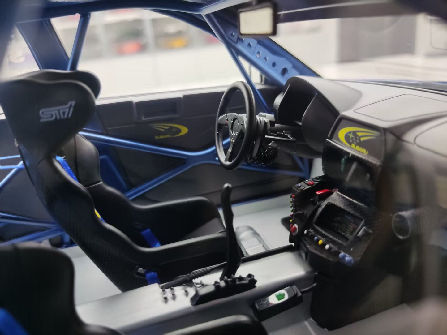 OTTO 1/12 Subaru Impreza (S9) WRC Blue G092