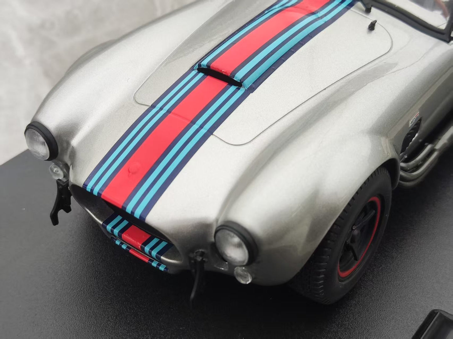 Solido 1/18 Ford Shelby Cobra 427 MKII Solido Works M Racing Silver S1804913