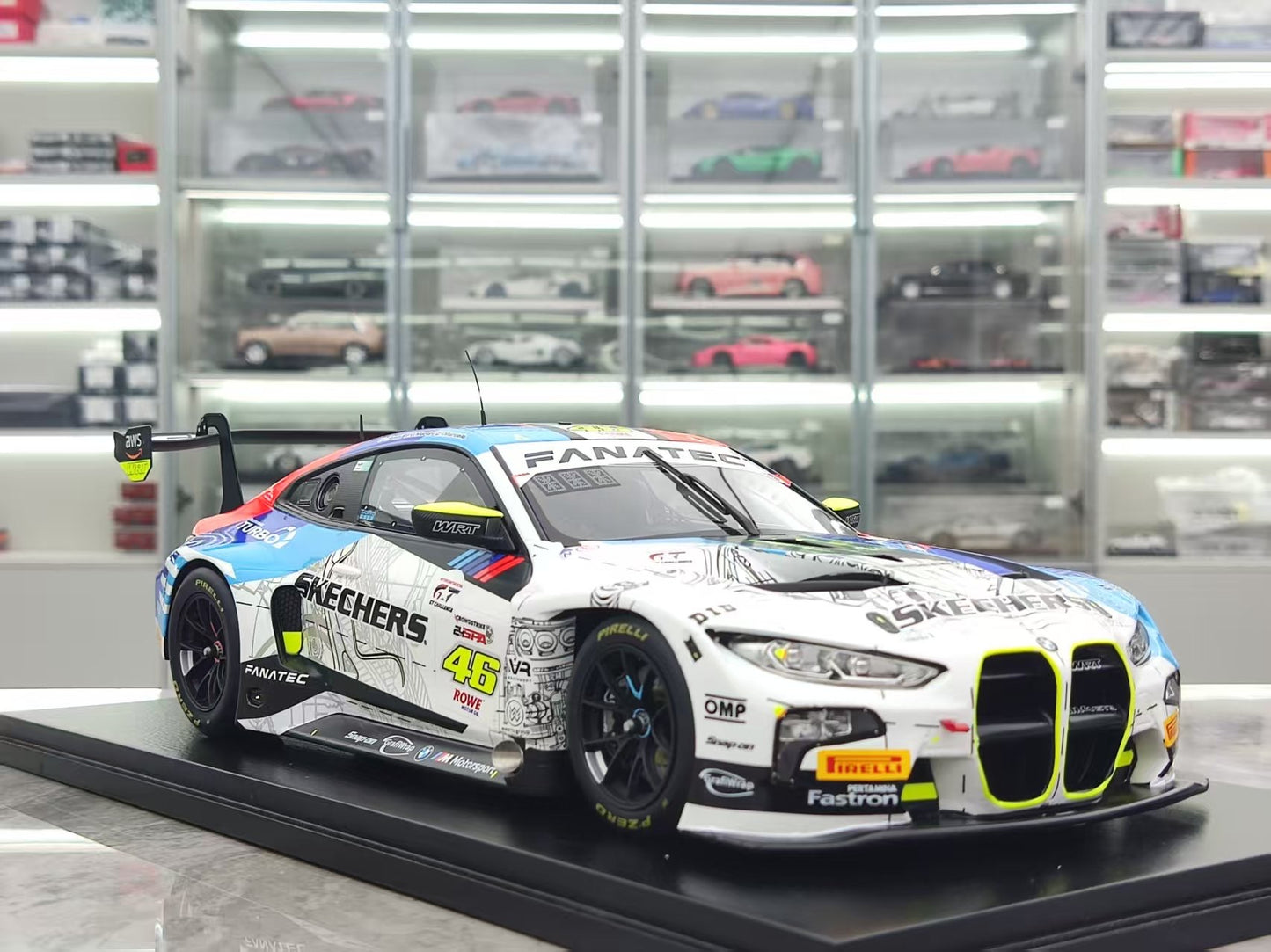 SPARK 1/18 BMW M4 GT3 2024 Spa-Francorchamps Endurance Race No. 46 Color Livery 18SB069