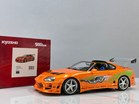 KYOSHO 1/12 Toyota Supra Turbo Fast & Furious Pearl Orange KSR12009A