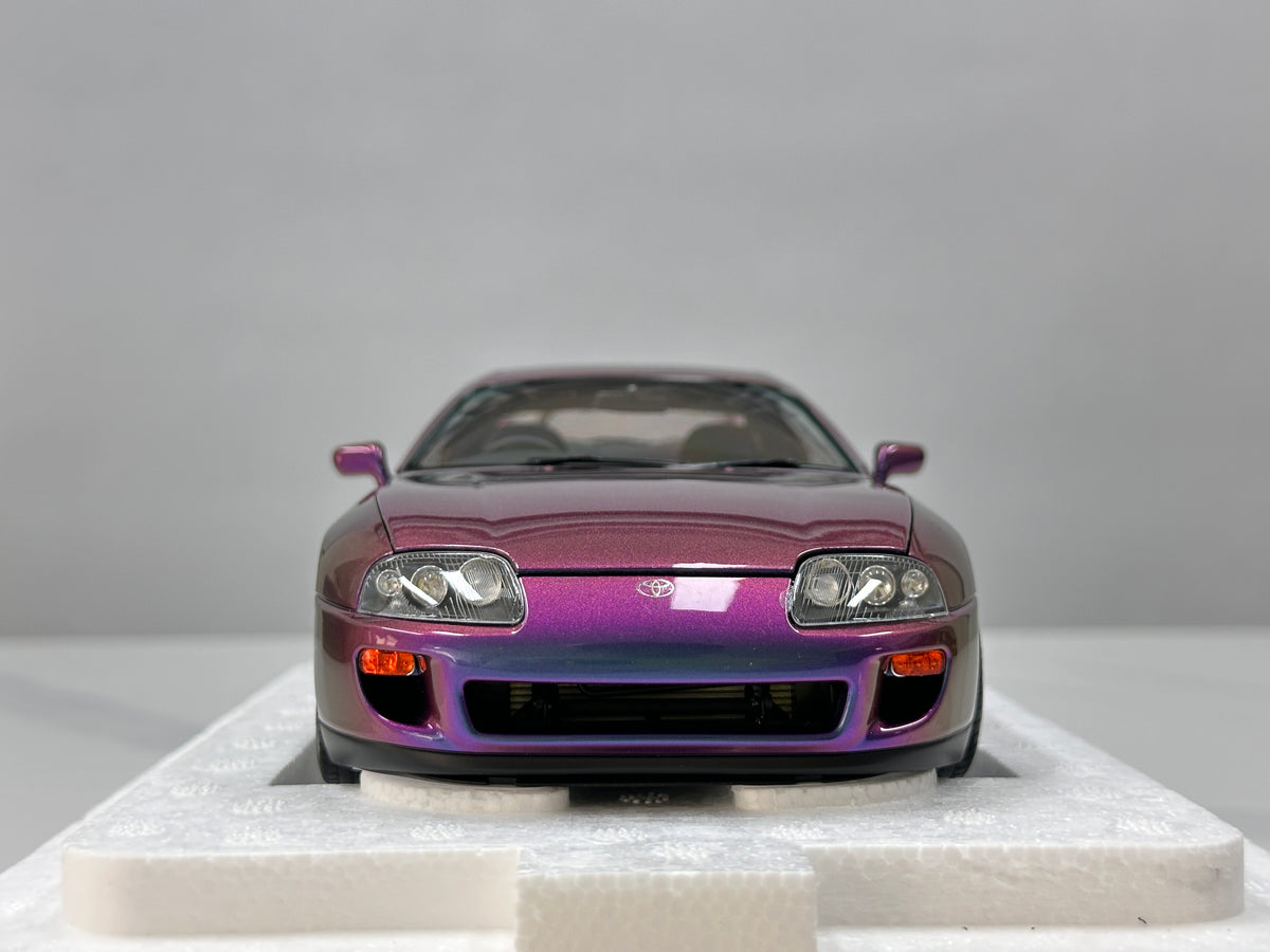LCD 1/18 Toyota Supra A80 (Legendary "Ox Demon King") Color-Shifting Purple LCD18020-CH