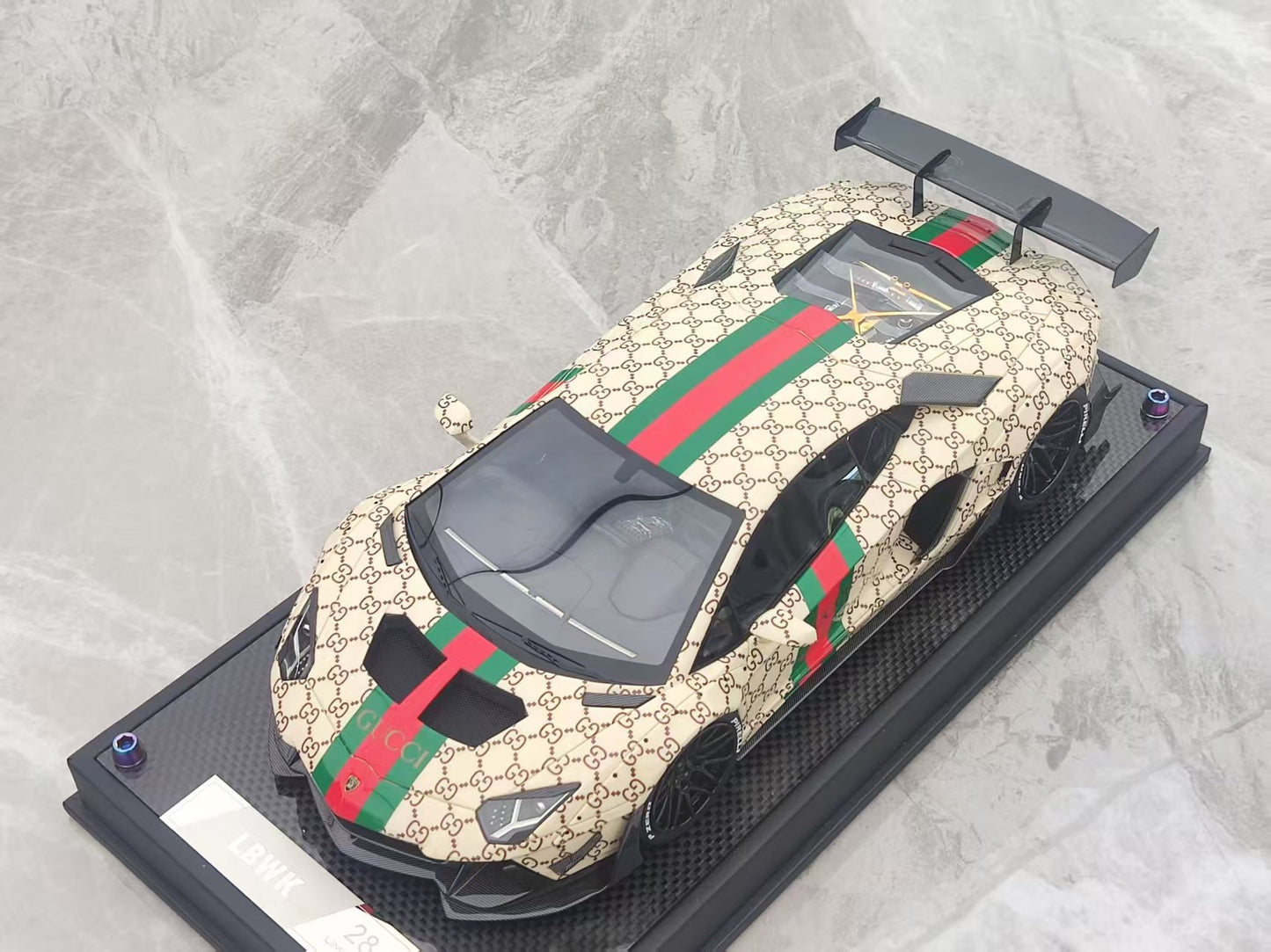 TIMOTHY&PIERRE 1/18 Lamborghini LB 2.0 GUCCI Car Model TP110