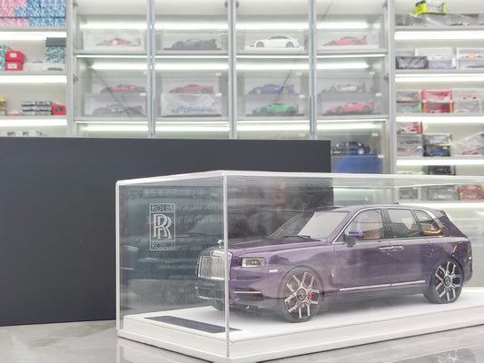GL 1/18 Rolls-Royce Cullinan Purple Resin Model JS-GL029