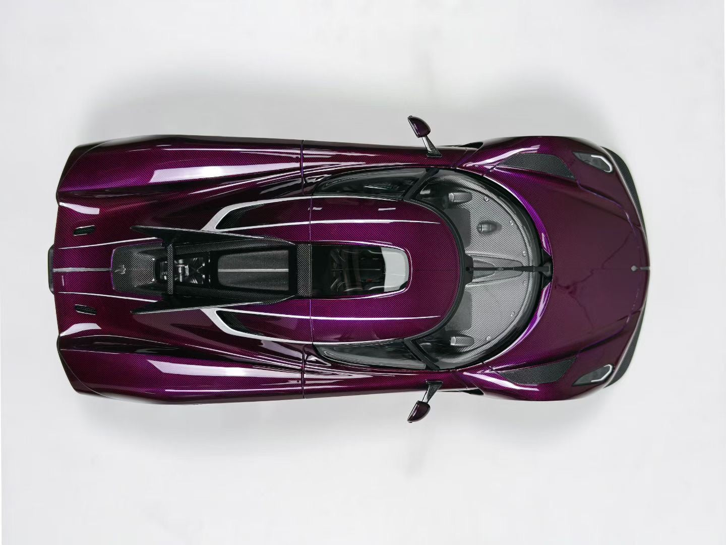 Frontiart 1/18 Koenigsegg Jesko Absolute Edition Carbon Purple