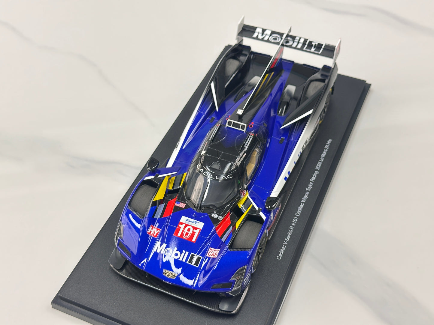 Topspeed 1/18 Cadillac V-Series.R #101 Cadillac Wayne Taylor Racing – Blue Livery (TS0643)