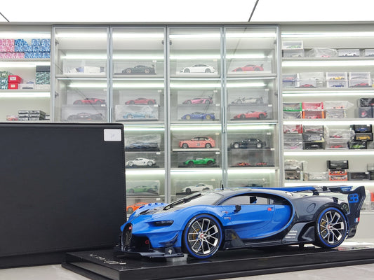 RUNNER 1/12 Bugatti Vision Gran Turismo Blue RNR021