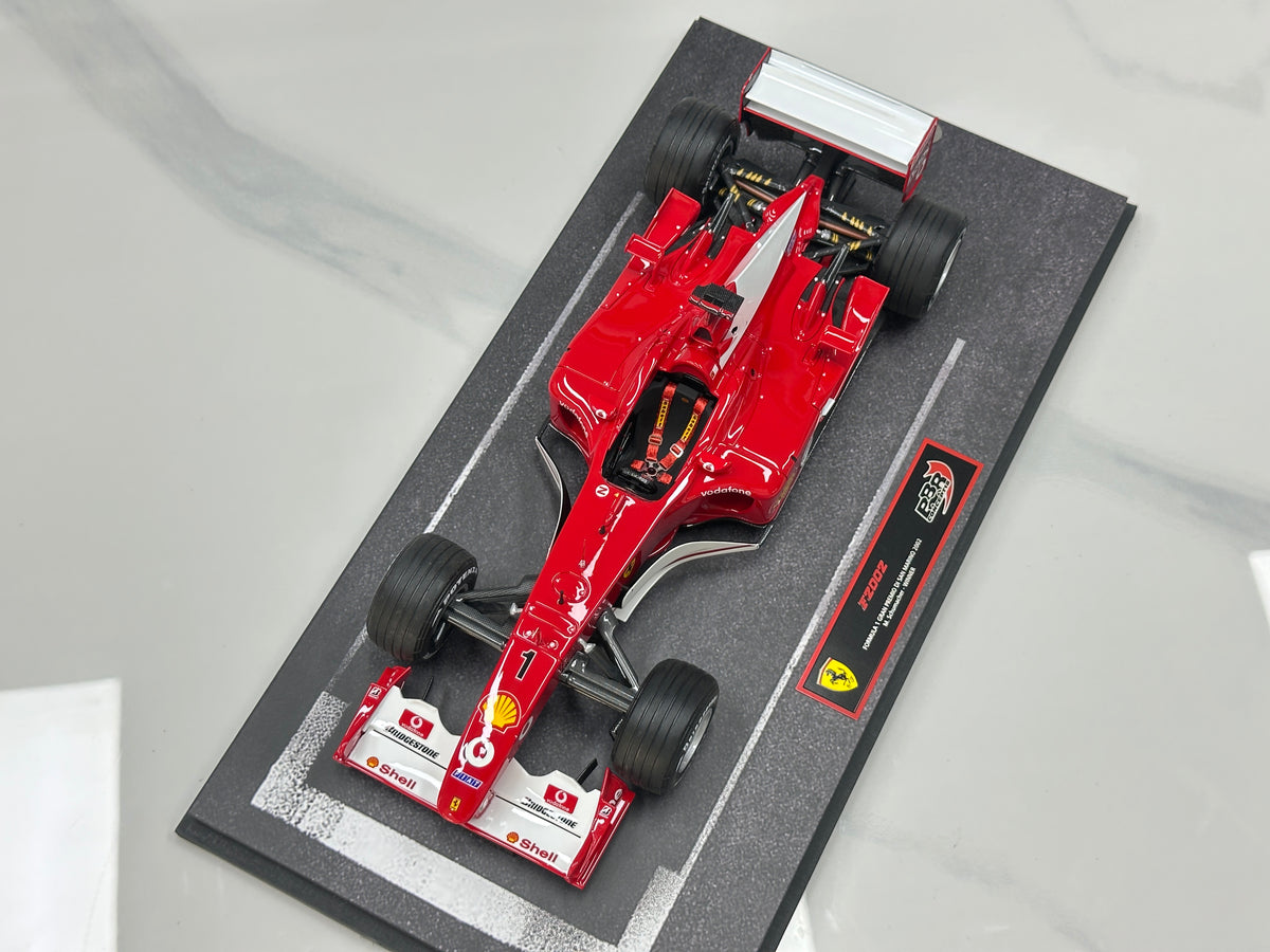 BBR 1/18 Ferrari F2002 GP San Marino Schumacher - Winner BBRC1862A1