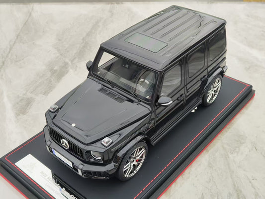 BBA MODEL 1/18 Mercedes-Benz G63 AMG Black Resin Model BBA019