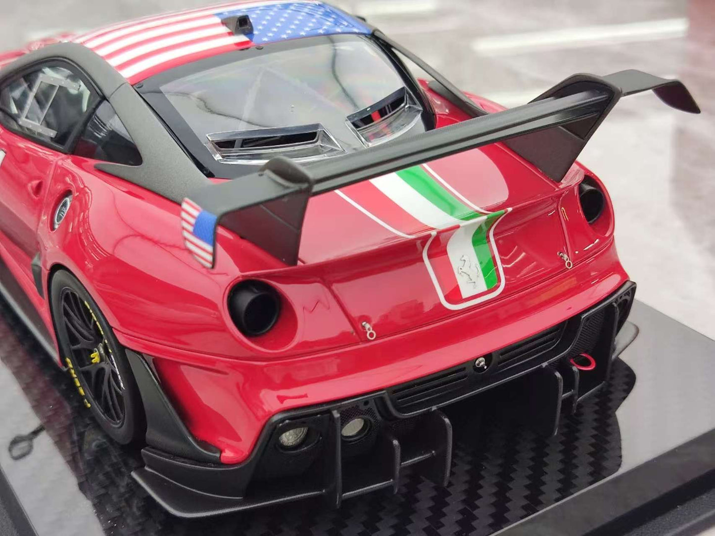 CE 1/18 Ferrari 599 XX EVO #4 Red Resin Model JS-CE019