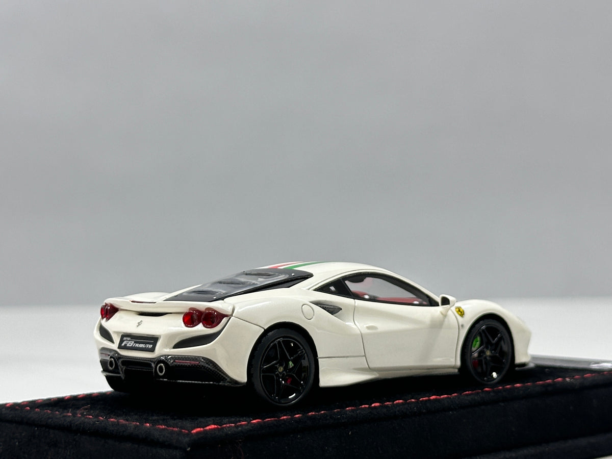 BBR 1/43 Ferrari F8 Tributo - Italian White - BBRC224A2CH