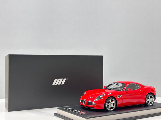 MOTORHELIX 1/18 Alfa Romeo 8C Competizione 2008 Alfa Red MH393