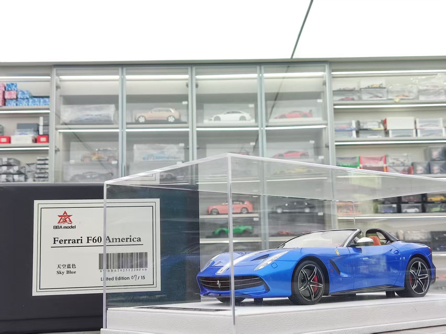 BBA MODEL 1/18 Ferrari F60 America