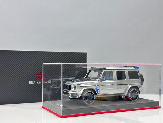 BBA Model 1/18 Brabus G800 Tungsten Silver BBA085