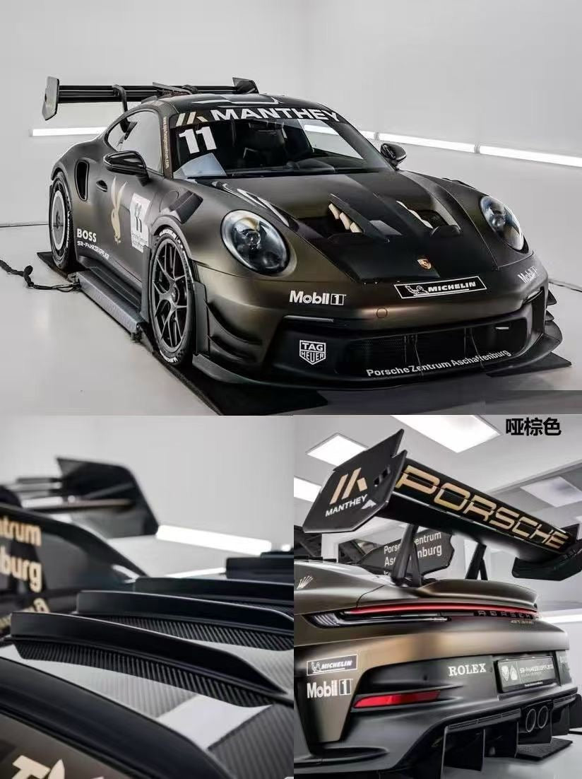 VIP 1/18 Porsche 911 GT3RS - Manthey Racing modified resin model.
