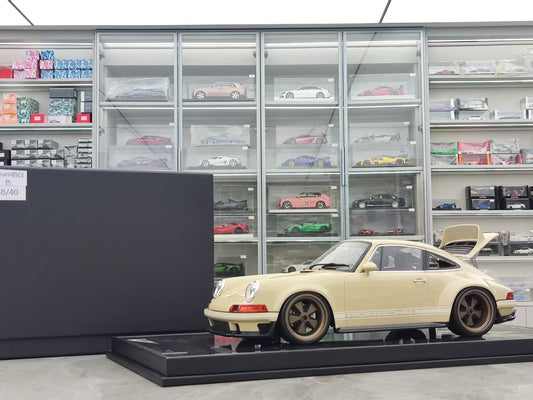 IVY 1/12 Porsche Singer DLS, Cream White SM-IVY002