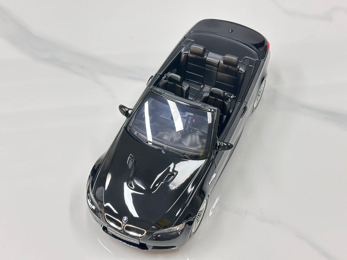 KYOSHO 1/18 BMW M3 Convertible (E93M) Black 08738BK