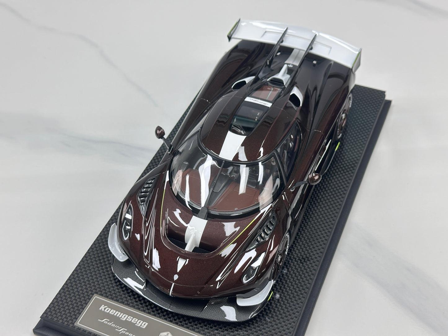 FRONTIART 1/18 Koenigsegg Jesko "Sadair's Spear" – Brown (FA198)