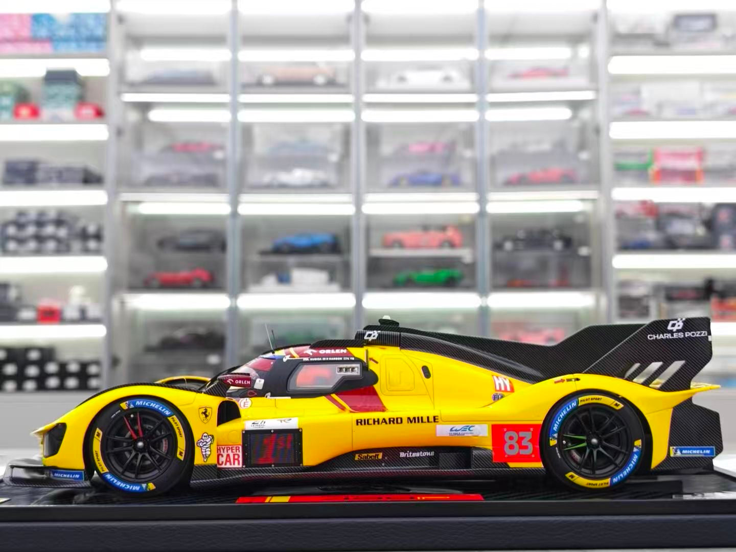 BBR 1/18 Ferrari 499P car n. 83 WINNER 24h Le Mans 2025 P18271CCH1
