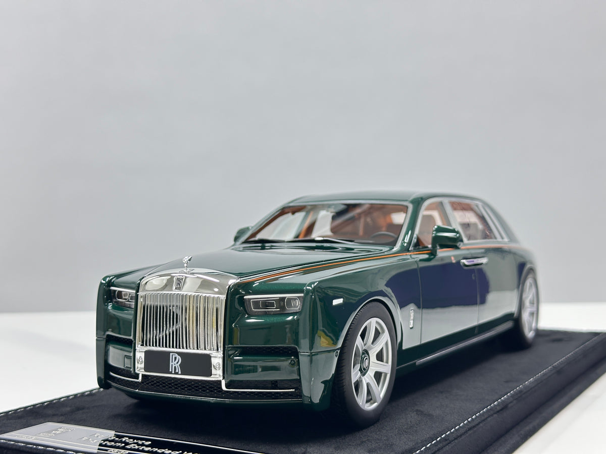 HH Model 1/18 Rolls-Royce Phantom Series II – Peninsula Green (HH734)