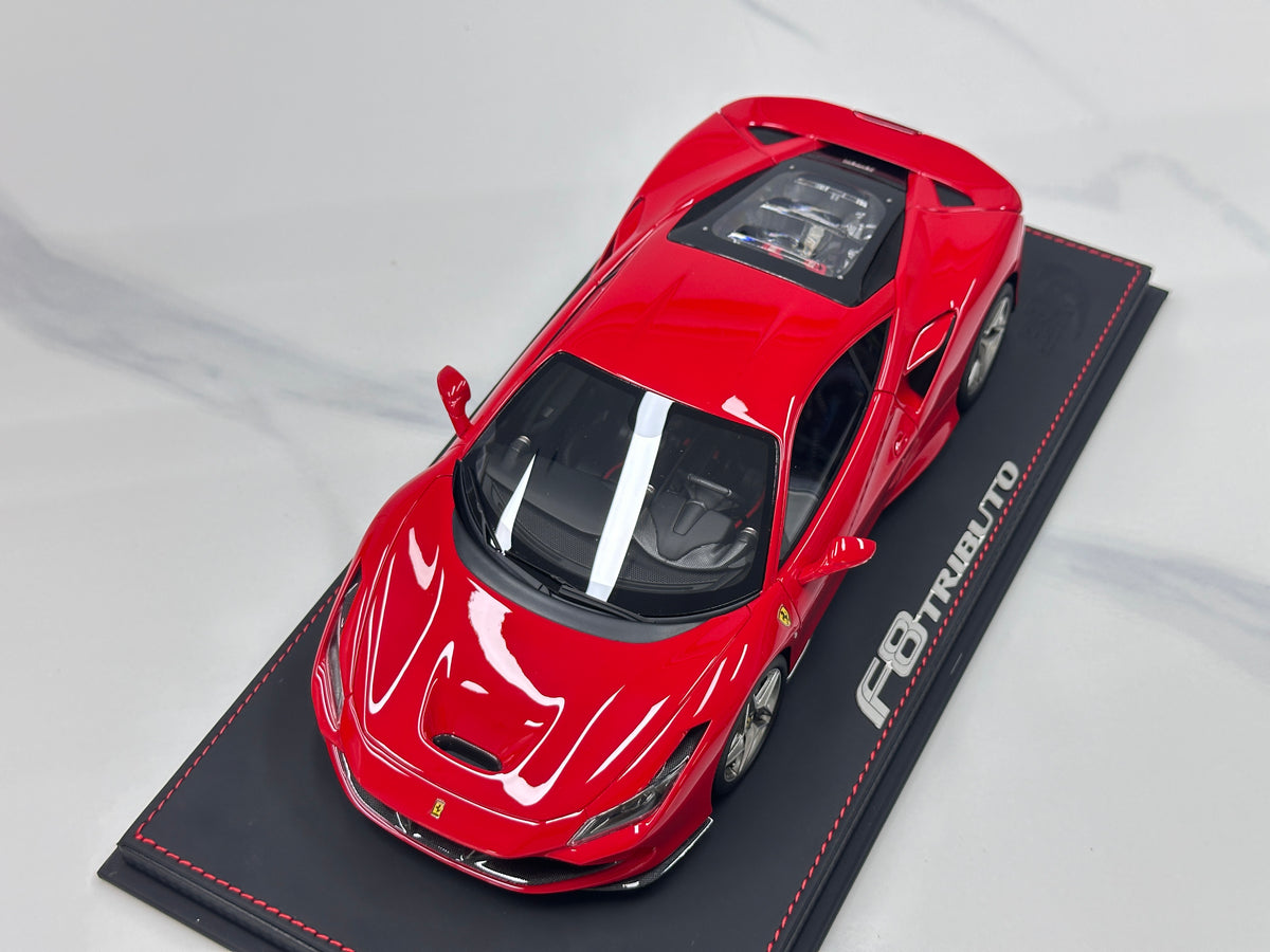 BBR 1/18 Ferrari F8 Tributo Standard Red P18171A-25