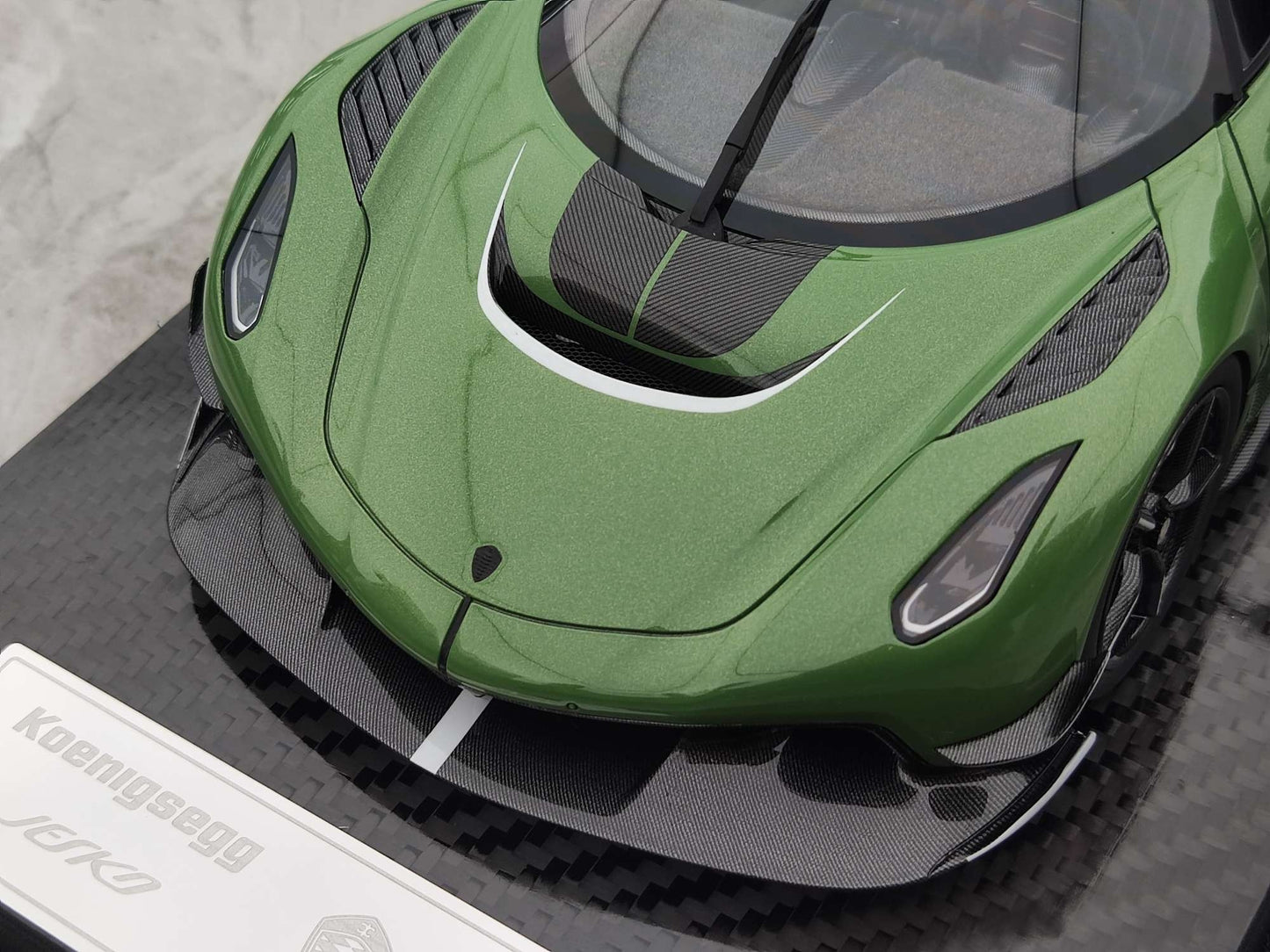 FRONTIART 1/18 Koenigsegg Jesko Green FA129