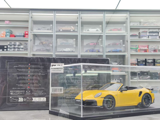 GT Spirit 1/18 Porsche Brabus 911 Turbo S Cabriolet Yellow CLDC047