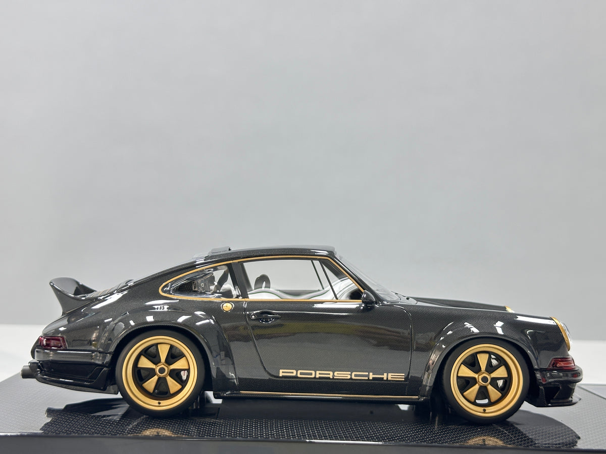 Dino Model 1/18 Porsche Singer DLS Black Carbon DC004