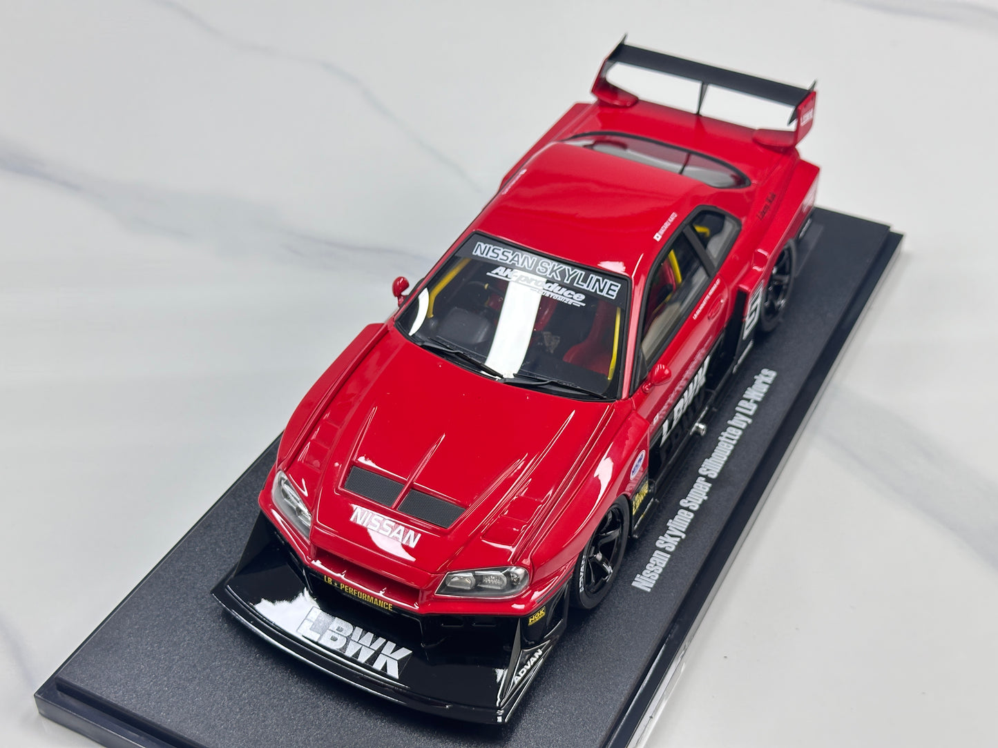 GT Spirit 1/18 Nissan Skyline R34 GT-R LB Super Silhouette Red GT570