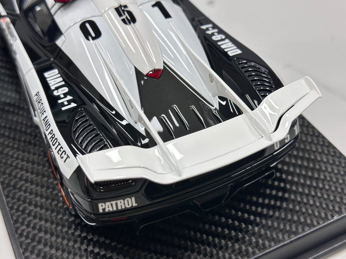 BBA Model 1/18 Koenigsegg One:1 Police Livery BBA097