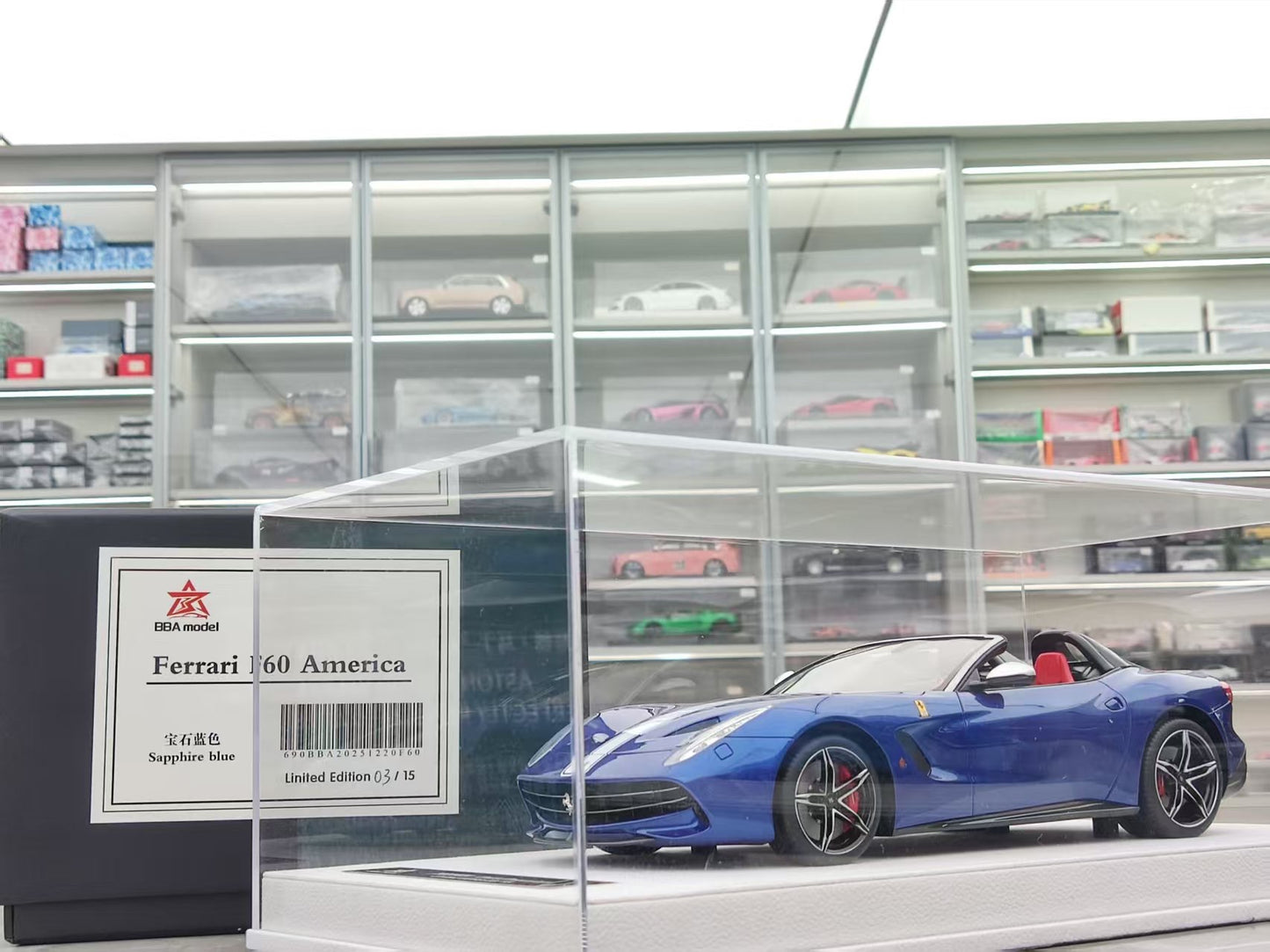 BBA MODEL 1/18 Ferrari F60 America