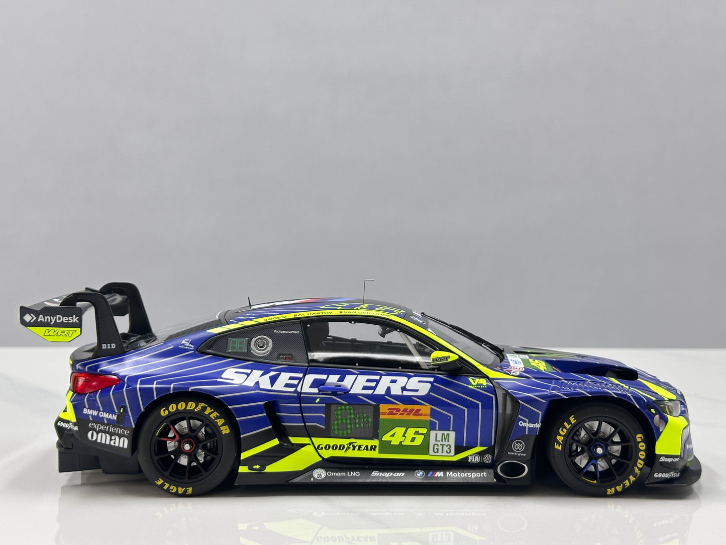 MINICHAMPS 1/18 BMW M4 GT3 EVO – TEAM WRT – 6H IMOLA 2025 Blue Livery 110252246
