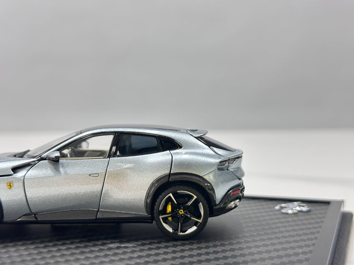 BBR 1/43 Ferrari Purosangue (Panoramic Roof Version) – Titanium Grey – HE43002AST