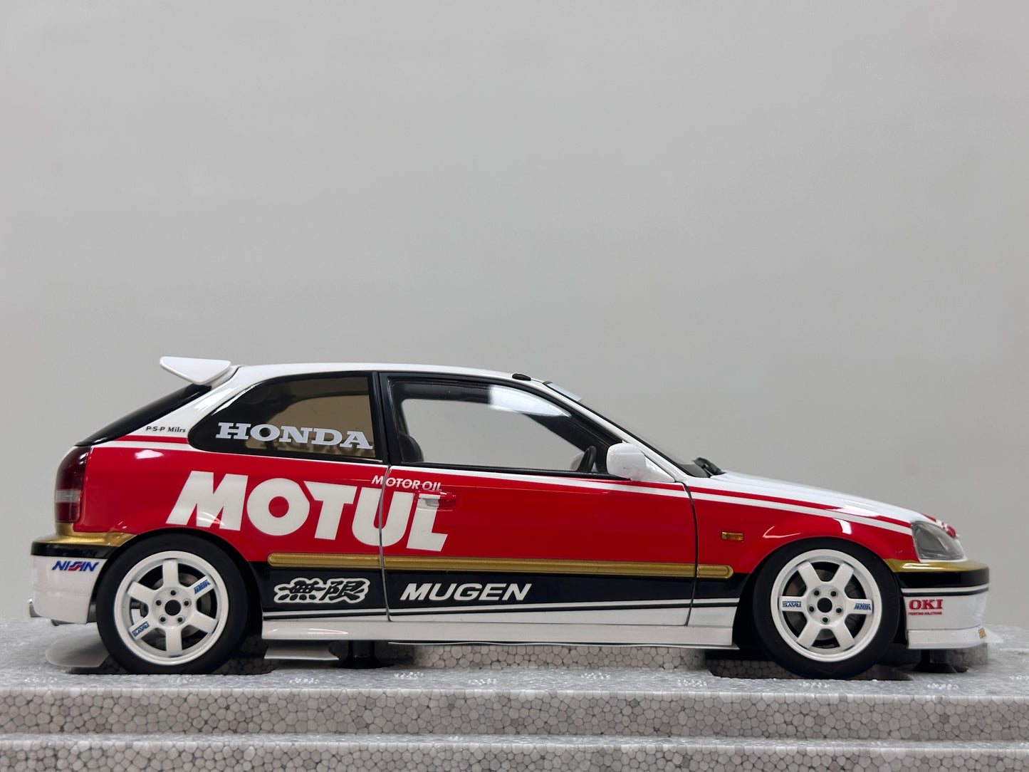 MOTORHELIX 1/18 Honda Civic Type R (EK9) Motor Decals MH359