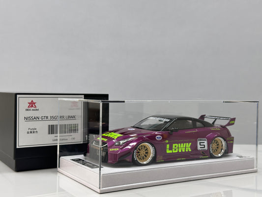 BBA MODEL 1/18 Nissan GTR 35GT-RR Metallic Purple BBA061