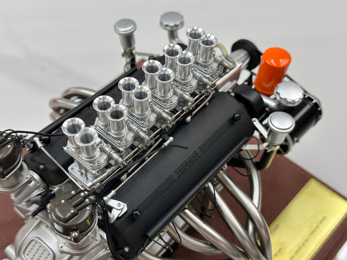 First Model 1/6 Ferrari 250 GTO Engine (Grey) FM06002