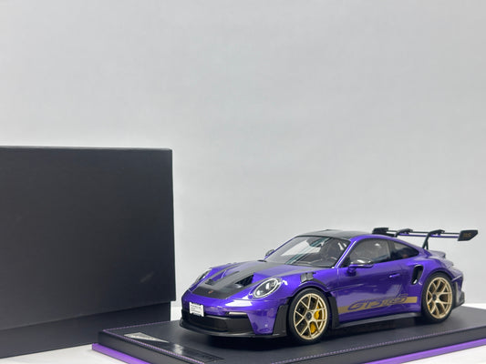 IVY 1/12 Porsche 992 GT3 RS – Purple with Gold Wheels (IVY245)