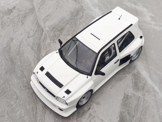 OTTO 1/18 Volkswagen Golf III Kyzyl Saleem White OT1110