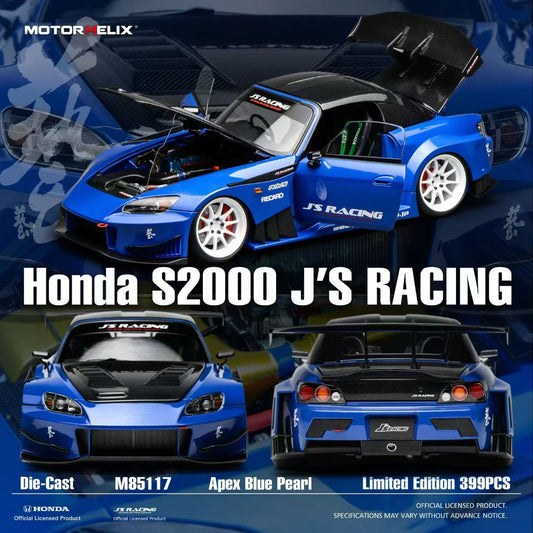 MOTORHELIX 1/18 scale die-cast model Honda S2000 J's Racing
