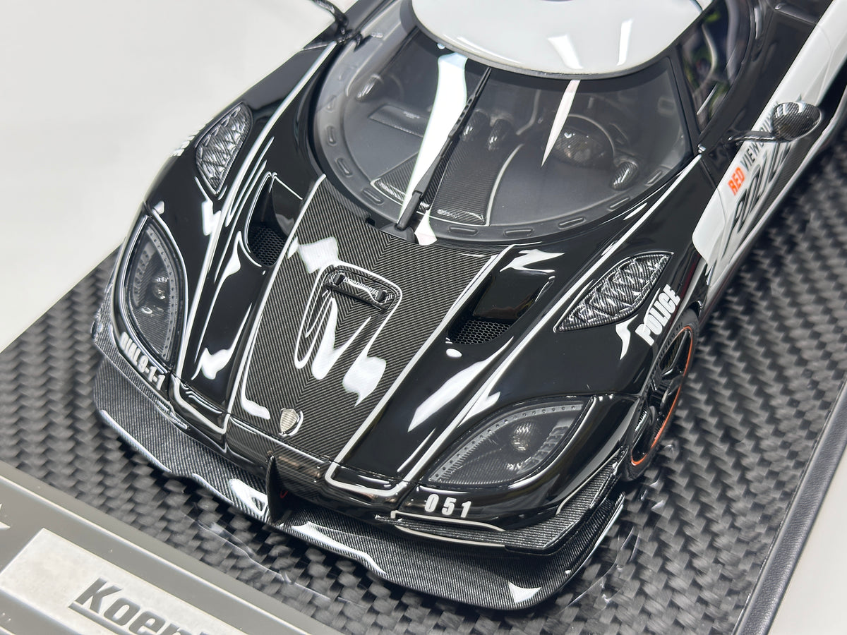 BBA Model 1/18 Koenigsegg One:1 Police Livery BBA097