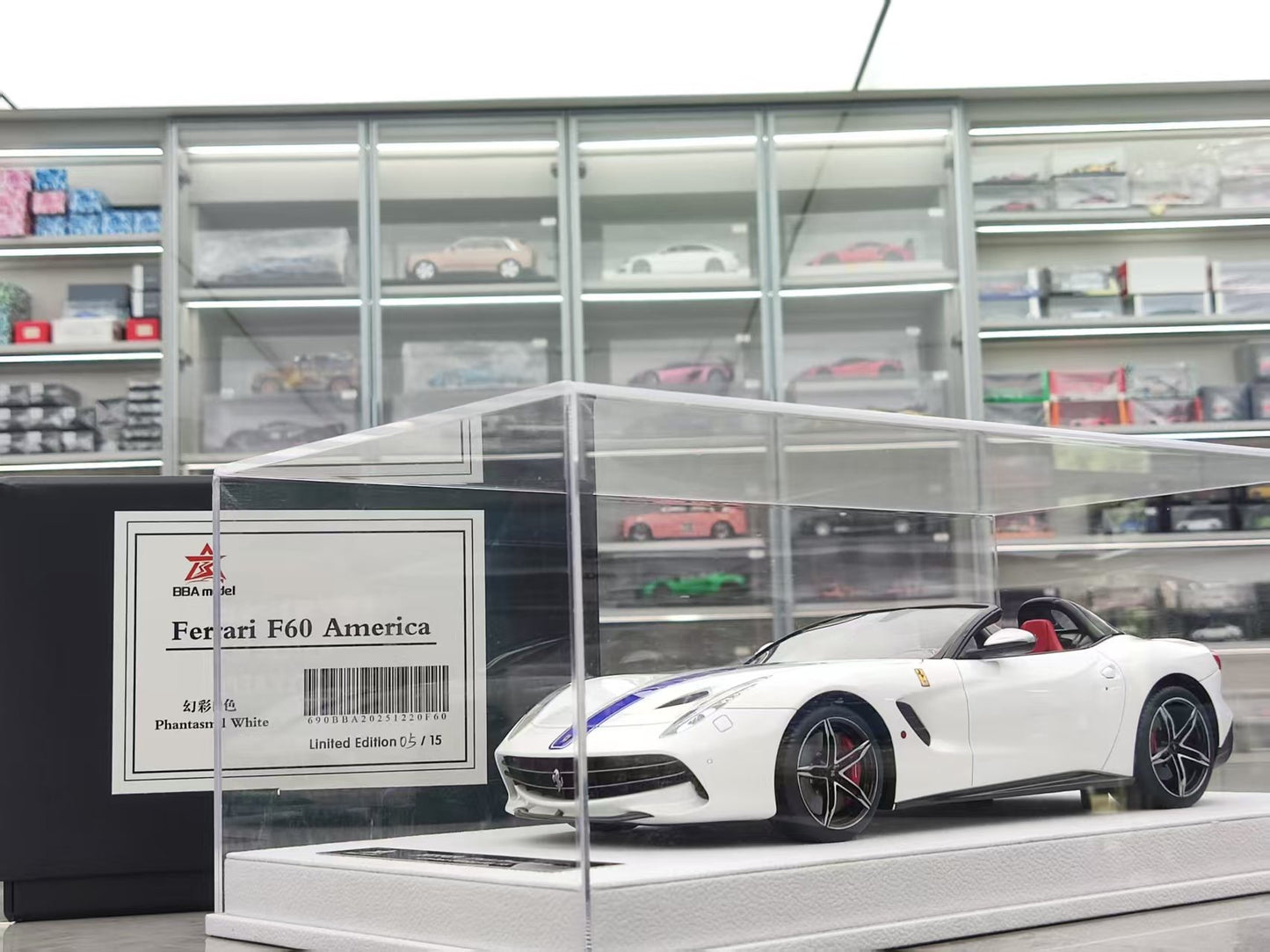 BBA MODEL 1/18 Ferrari F60 America