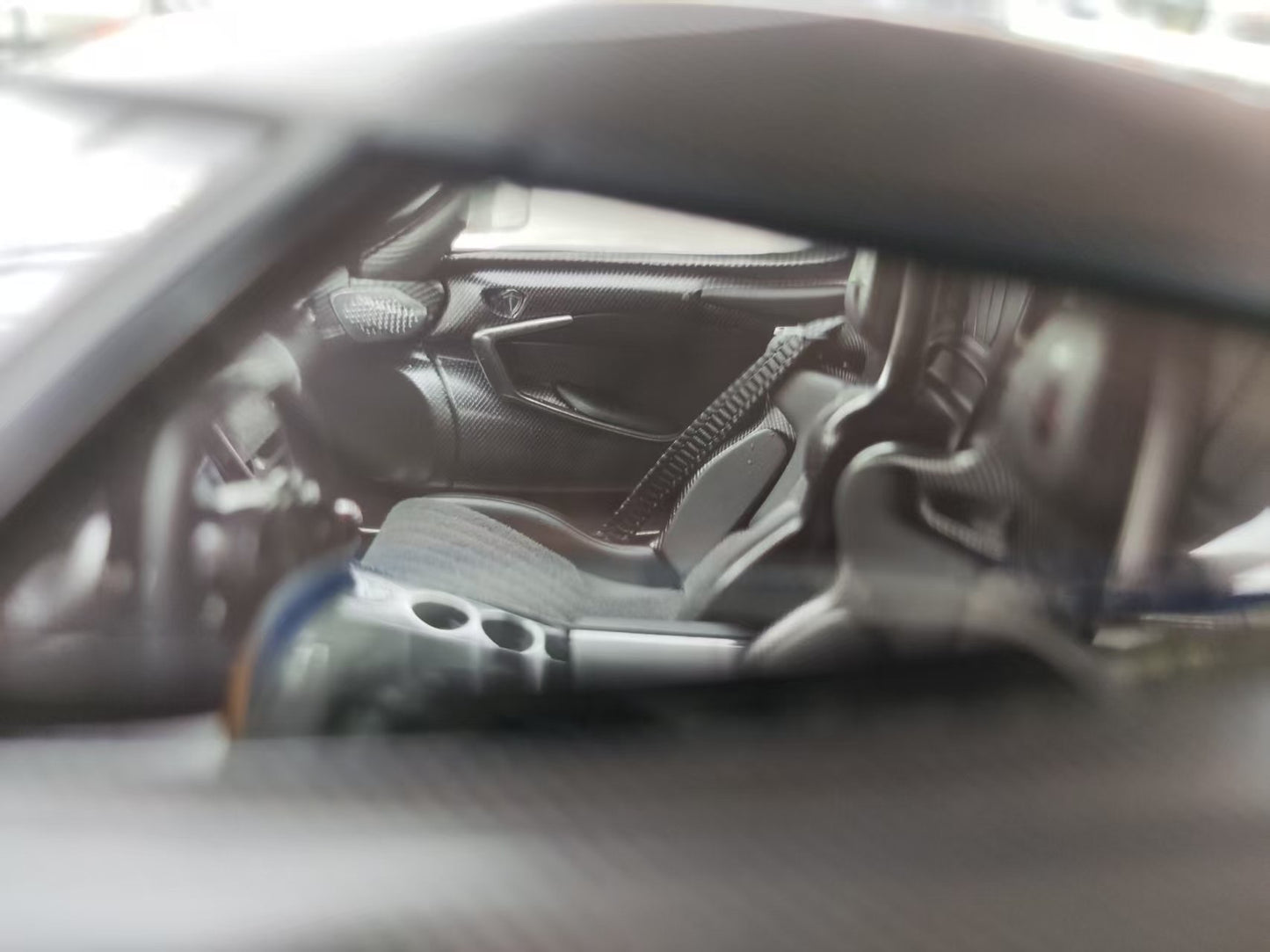 FRONTIART 1/18 Koenigsegg JESKO 7286 Full Carbon Resin Car Model FA166