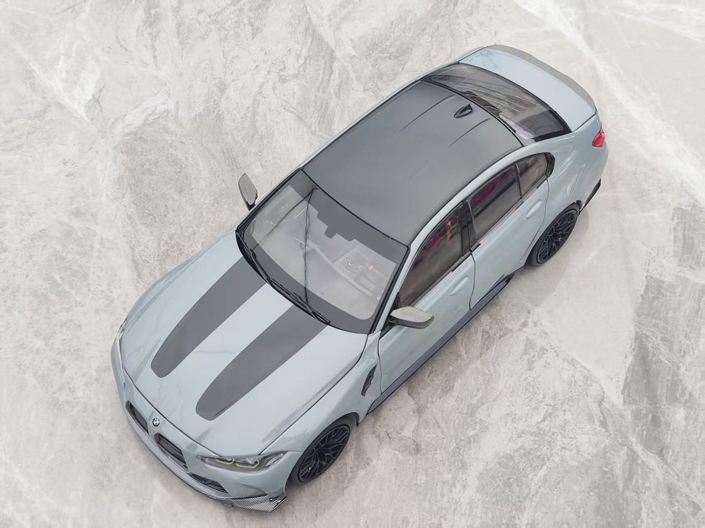 MINICHAMPS 1/18 BMW M3 CS Diecast Full Opening Car Model