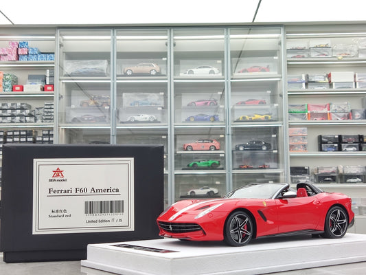 BBA Modelo 1/18 Ferrari F60 America Rojo BBA038