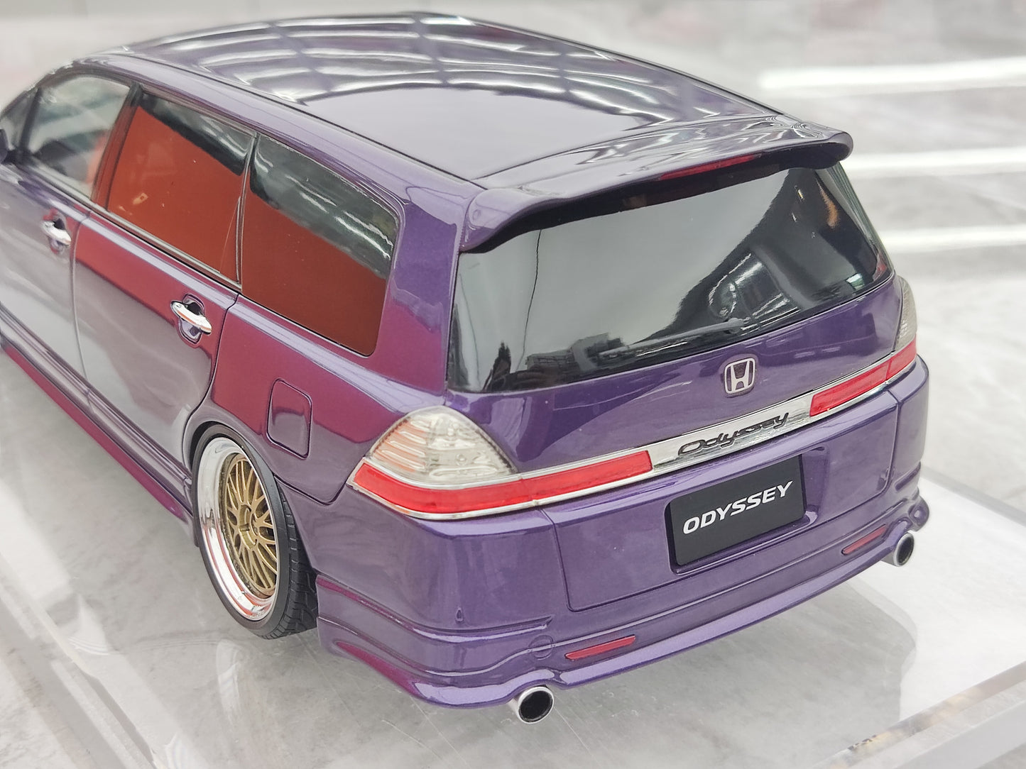 Focal Horizon 1/18 Honda Odyssey Simulation Resin Car Model Collection JM-SH001