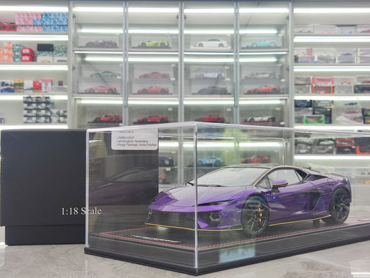 MR 1/18 Lamborghini New Huracan Temerario AP Package Edition Parrot Purple LAMBO062F