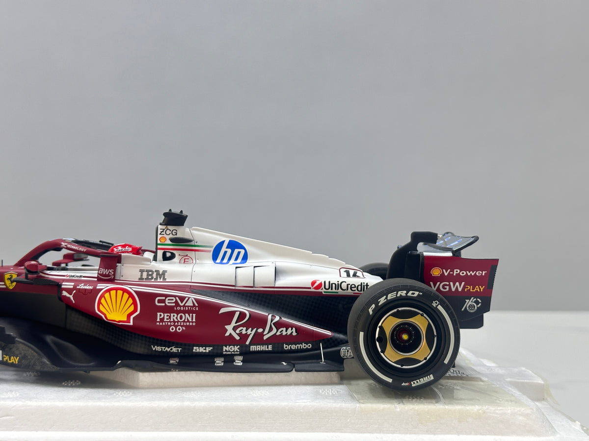 BBR 1/18 Ferrari SF25 Monza Livery – Lauda World Champion #16 (50th Anniversary Special Livery) P18267D16