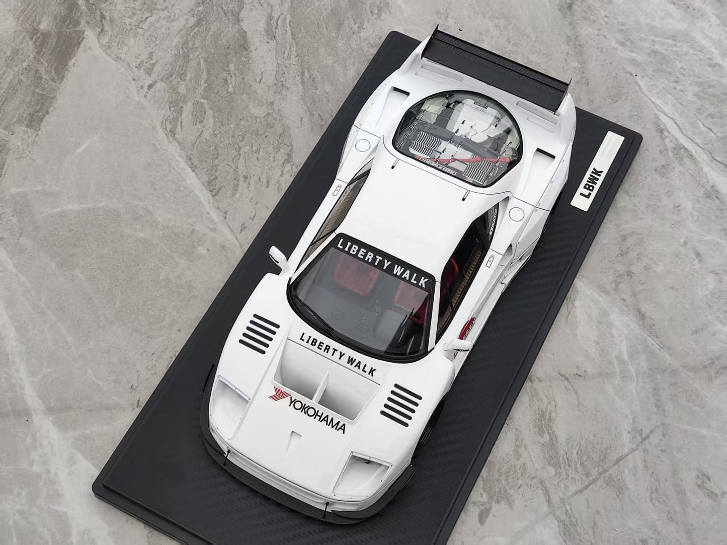 Ignition Model 1/18 Ferrari F40 LB-WORKS 40 White IG3752
